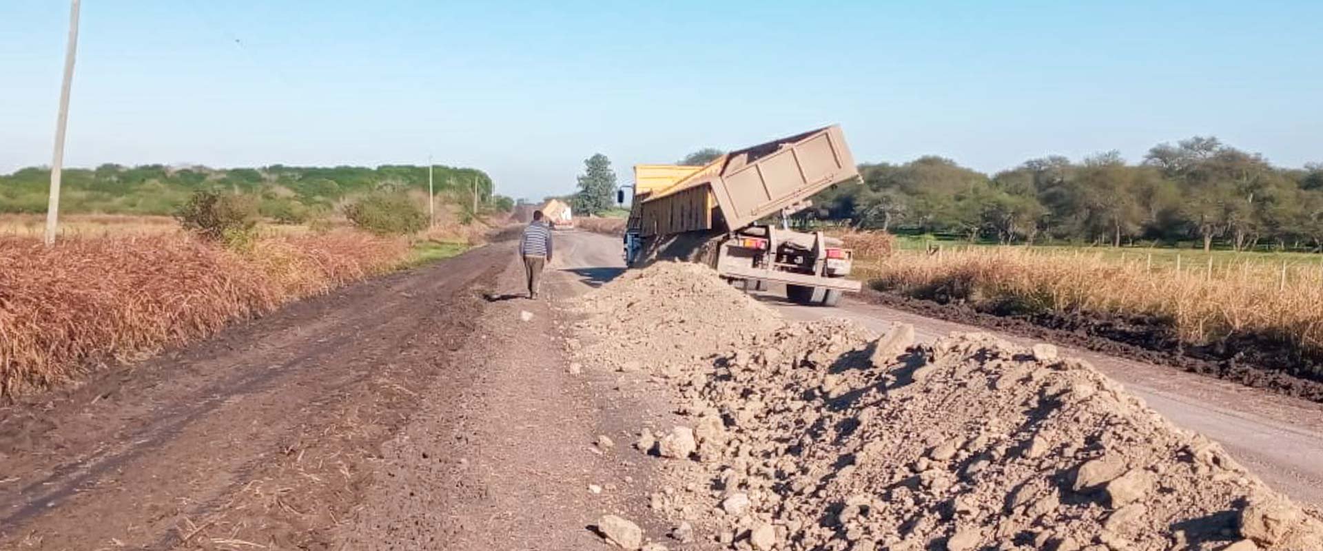 Mejoran caminos del departamento Paraná durante el fin de semana largo