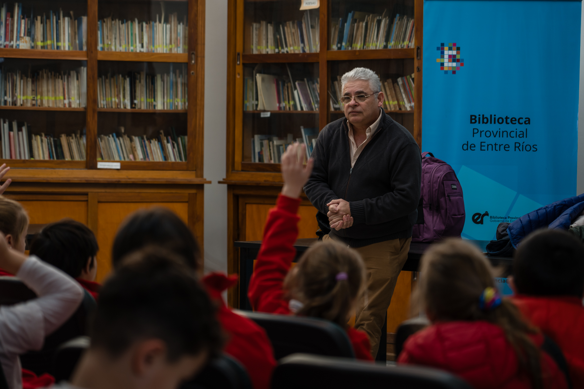Numerosos grupos escolares celebran la Semana del Libro en la Biblioteca Provincial
