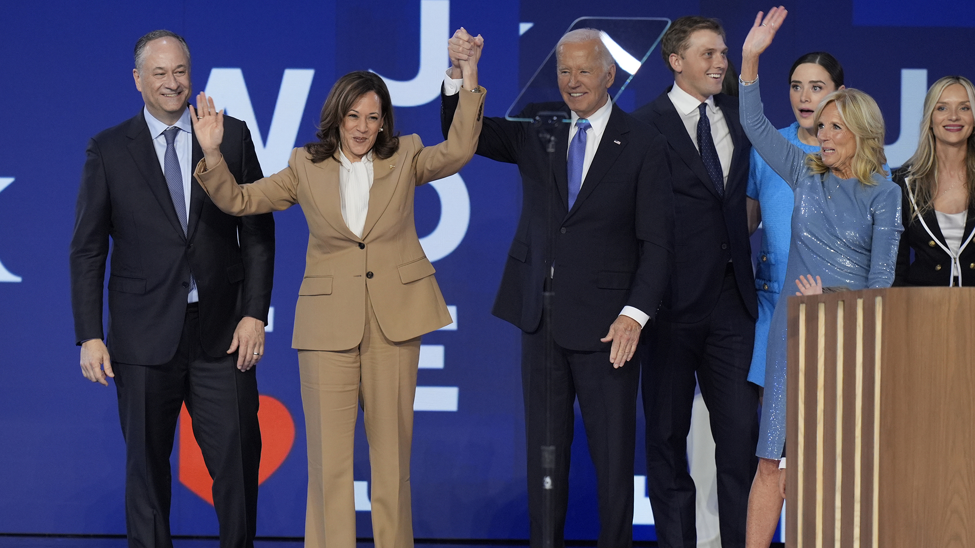 Kamala Harris fue elegida candidata presidencial demócrata de Estados Unidos