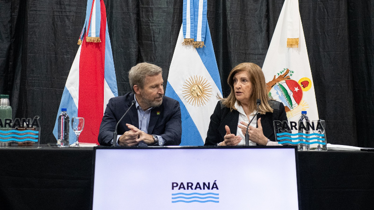 Frigerio encabezó una nueva reunión de gabinete conjunto con el municipio de Paraná