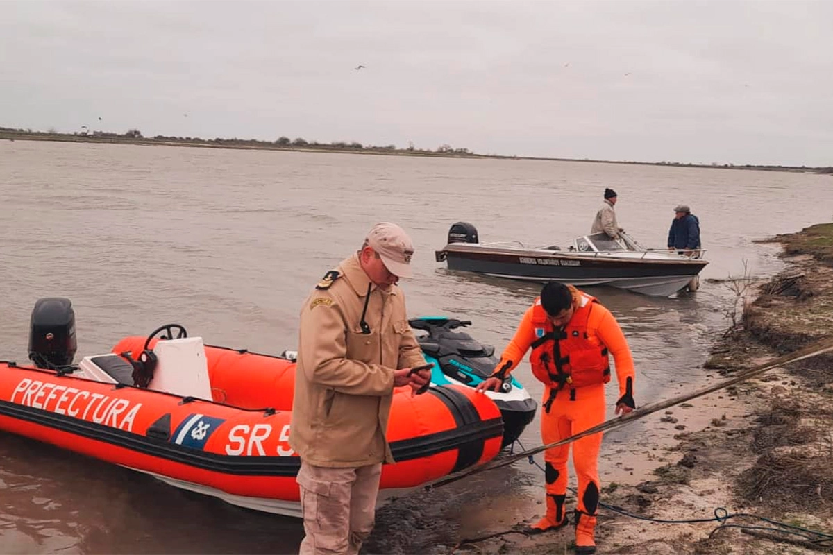 Encontraron sin vida al hombre desaparecido en el río Gualeguay