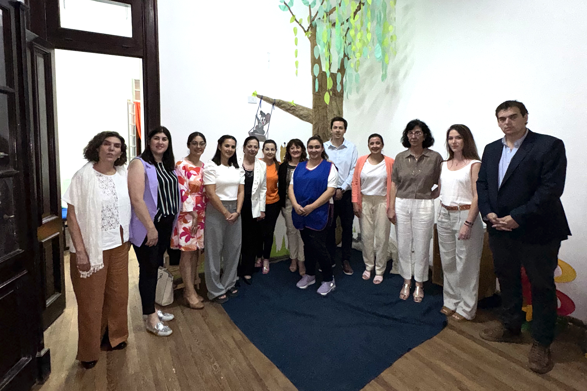 Se inauguró un jardín lúdico expresivo para hijos de estudiantes de escuelas de adultos