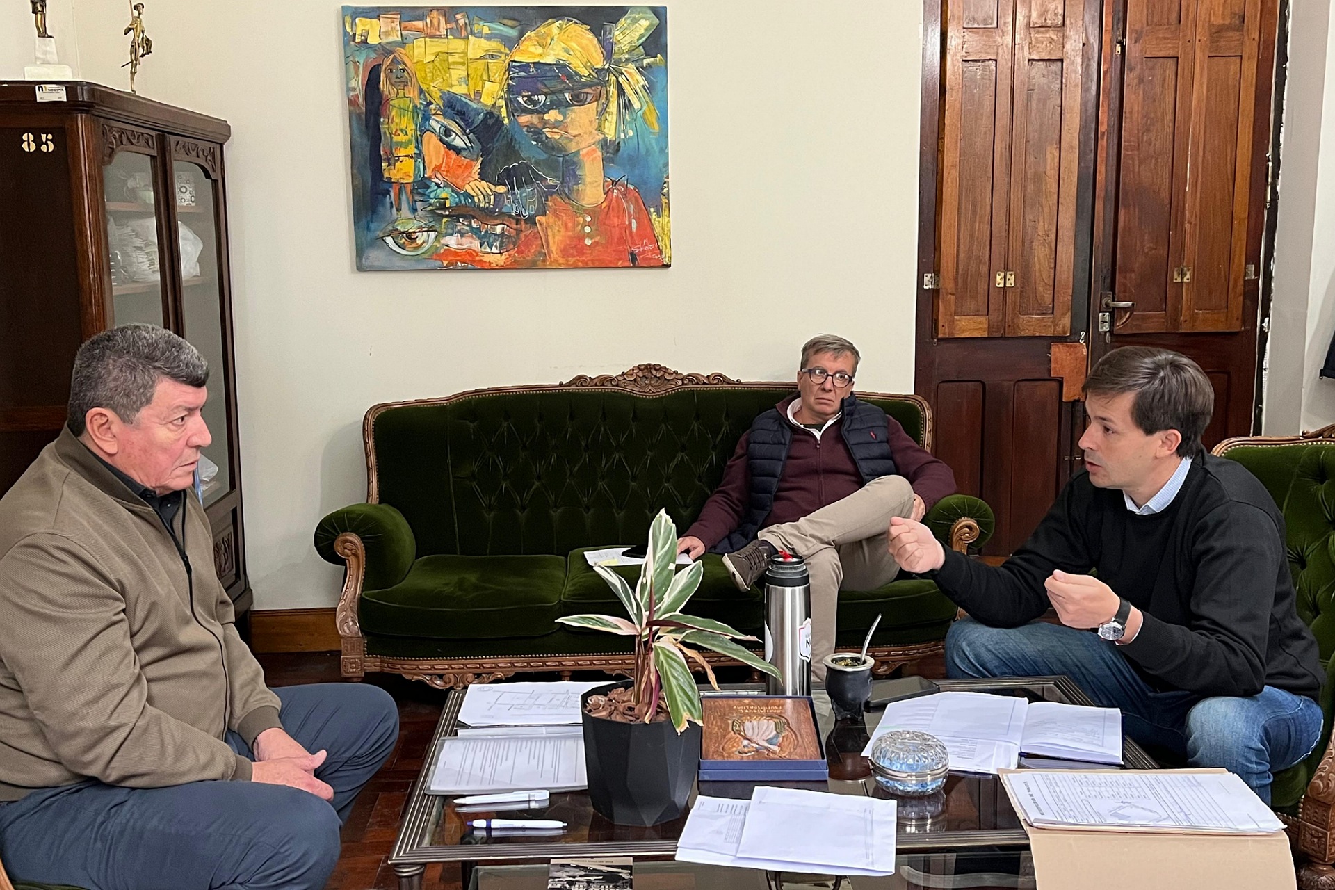 Agenda de trabajo del IAPV con el municipio de Nogoyá